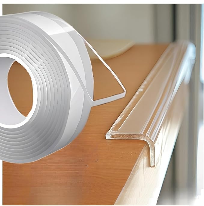 AYHOUKG Clear Edge Protector 1.18in widthx6.5ft Length Self-Adhesive Furniture by AYHOUKG