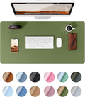 YSAGi Leather Desk Protector, Office Mat, Large Mouse Pad, Non-Slip PU Leather by YSAGi
