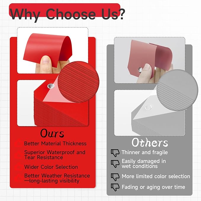 Heavy Duty Plastic Shipping Tags - Image 4