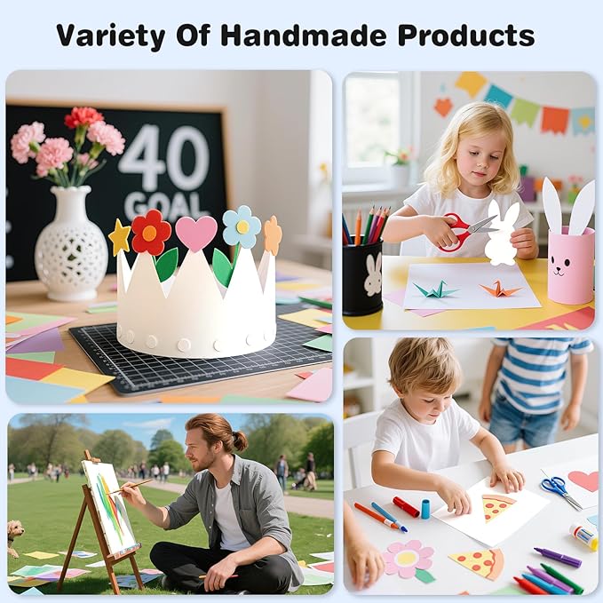 Cardstock 8.5 x 11, Thick Printer Paper 75 lb/200 gsm, 40 Sheets Cream Card - Image 6