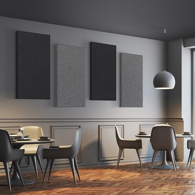 UMIACOUSTICS 2 PCS Acoustic Panel, 47.2" x 23.6" x 2" Fiberglass Sound Proof - Image 5