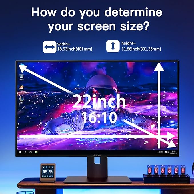 22 Inch Magnetic Hanging Computer Privacy Screen - Image 3