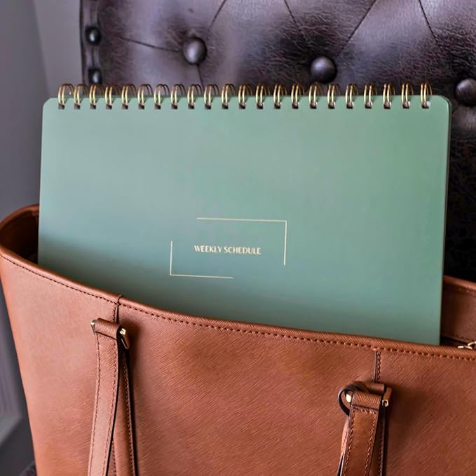 Merely Home Undated Weekly Business Planner | 8.25” x 11.75” ADHD Organizer | - Image 9