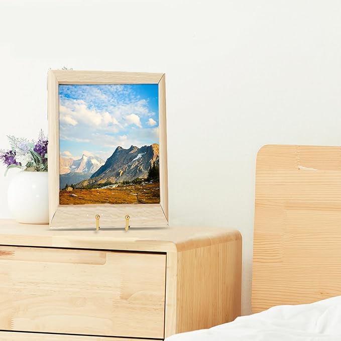 Decolore 8 inch 3 Pack Gold Plate Stands Table Top Easels Plate Holder Display - Image 6