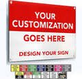 SPEEDYOOKS Custom Outdoor Metal Sign, Personalized Aluminum, Customized Safety by SpeedyOrders