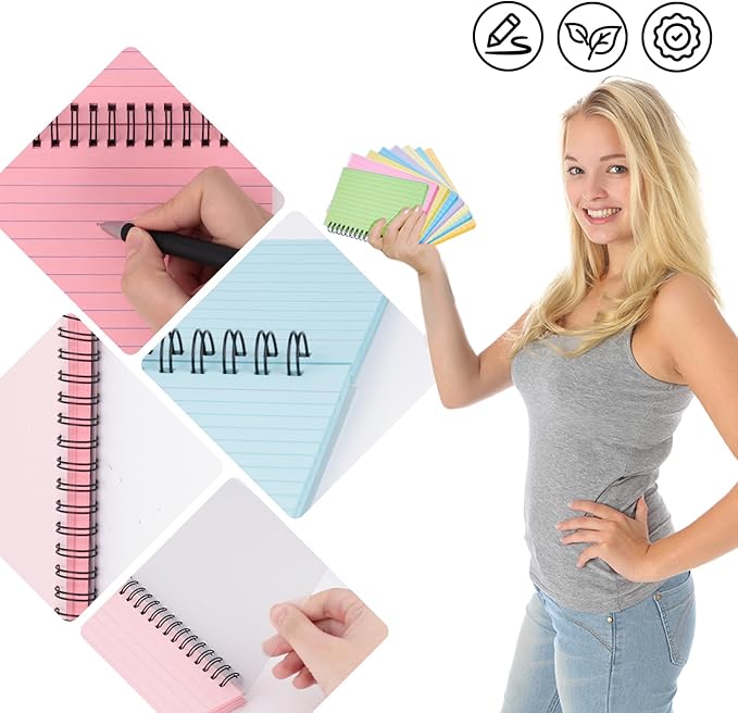 Koogel 400PCS Index Cards, 4x6 Large Index Cards - Image 2