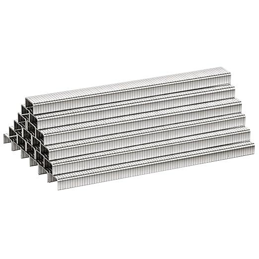 meite T-50 Heavy Duty Staples Marine, 1/4 Inch 304 Stainless Steel Staples by meite