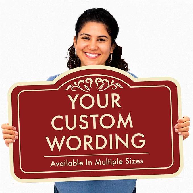 Personalized Custom Decorative Outdoor Metal Sign - Image 8