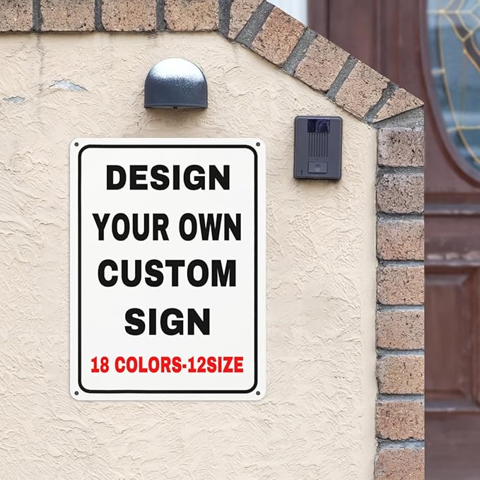Custom Metal Personalized Signs - Image 2