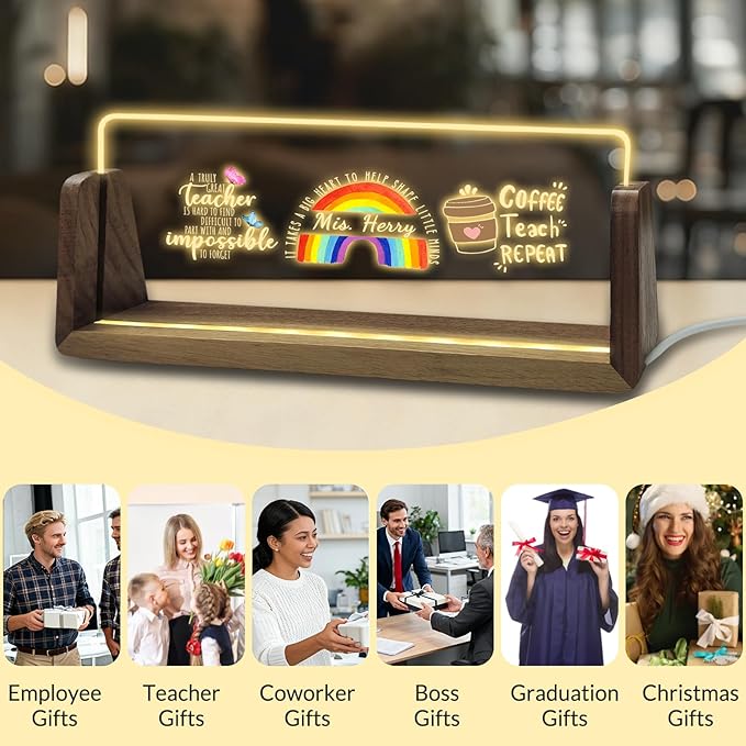Desk Name Plate Personalized - Image 6