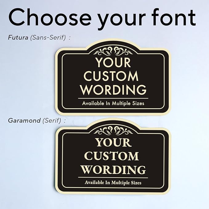 Custom Decorative Outdoor Metal Signs, Customized Driveway Signs, Waterproof - Image 9
