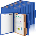 Skyygemm 60 Pcs Classification Folders Letter Size, 2 Divider Pressboard File by Skyygemm