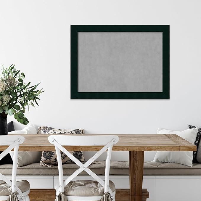 Amanti Art Black Framed Magnetic Board 24x32 Medium Vision Board - Image 5