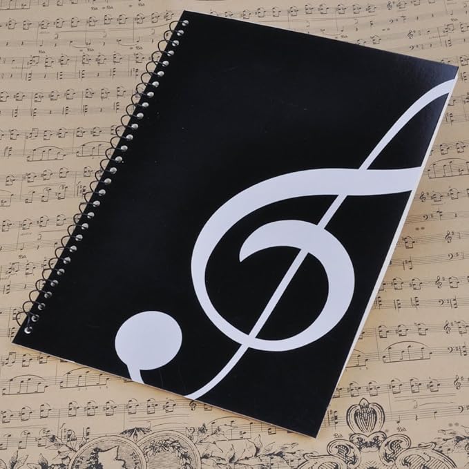 10 Pcs Music Notebook, Music Staff Notebook, 50 Sheets/100 Pages Blank Sheet - Image 2