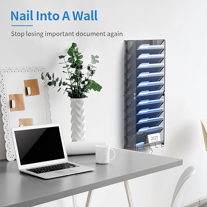OUTWOLF Hanging Wall File Organizer - Image 2