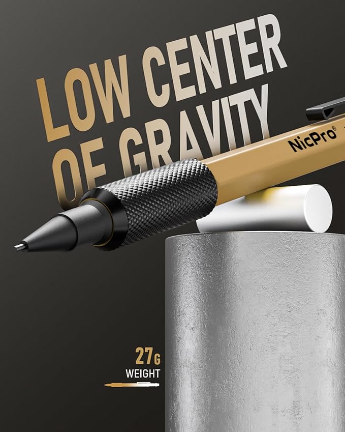 Nicpro 21PCS 1.3 mm Mechanical Pencil Set in Leather Bag - Image 3