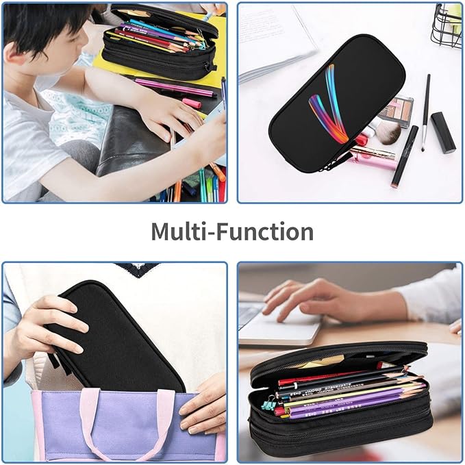 Pazacon Cute Initial Pencil Case - Image 6