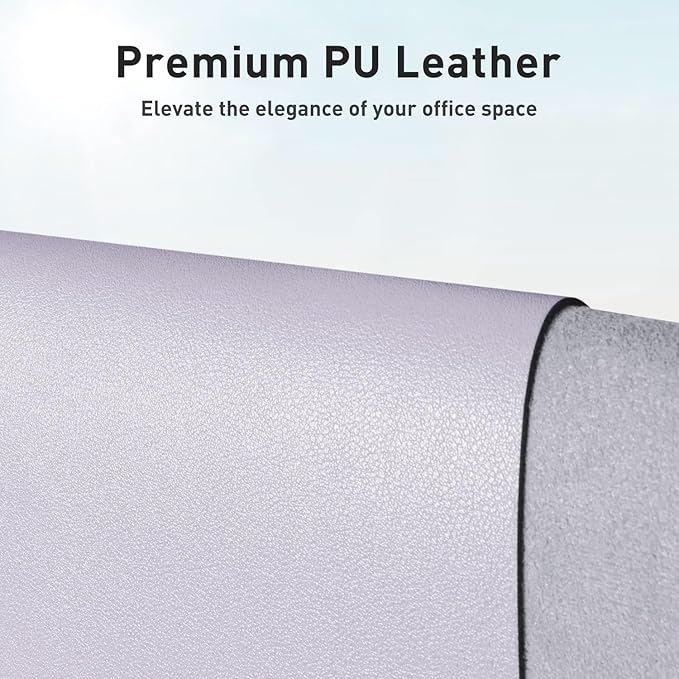 Aothia Large PU Leather Desk Pad Protector - Image 2