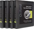 Oxford 3 Ring Binders, 1 inch ONE-Touch Easy Open D Rings, Durable Binders by Oxford