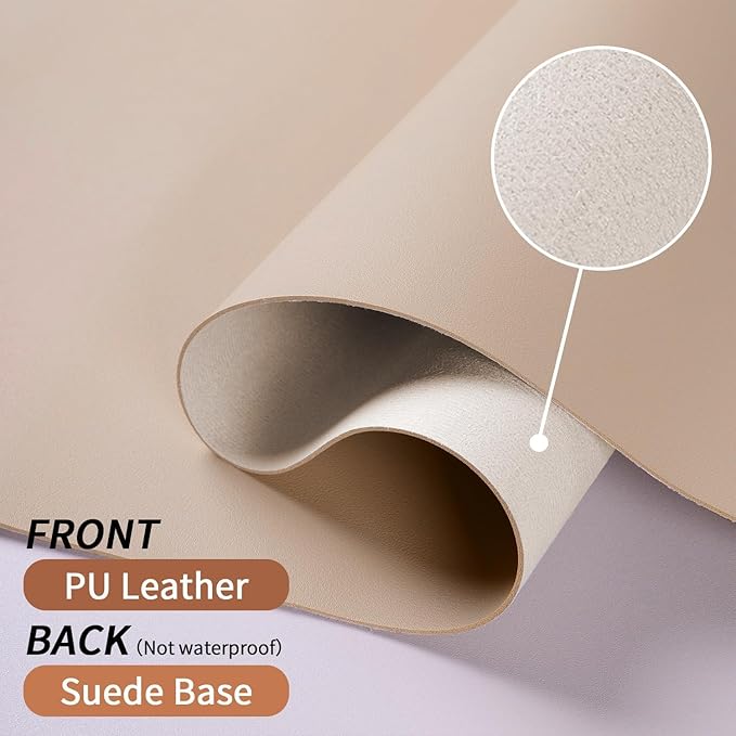 Bloss Extra Large Desk Mat 55" x 24", Non-Slip Dressing Table Cover Protector - Image 3