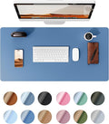 YSAGi Leather Desk Protector, Office Mat, Large Mouse Pad, Non-Slip PU Leather by YSAGi
