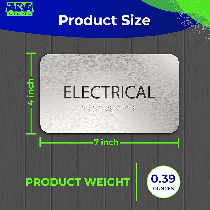 Electrical Room Sign for Business - Image 2