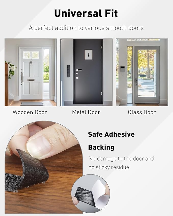 Uniclife Mail Slot Catcher for Door, Large Capacity Letter Catcher Letterbox - Image 7