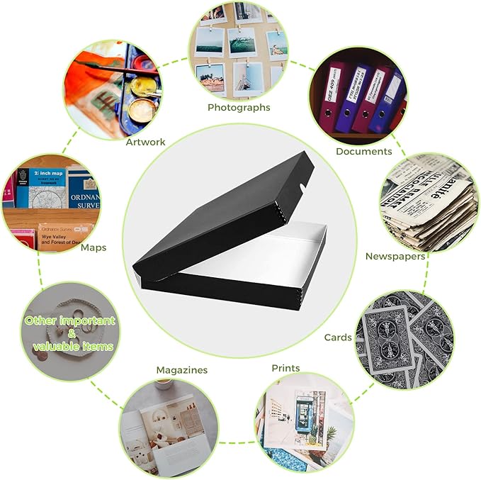 Lineco Folio Storage Box, Clamshell Design - Image 5