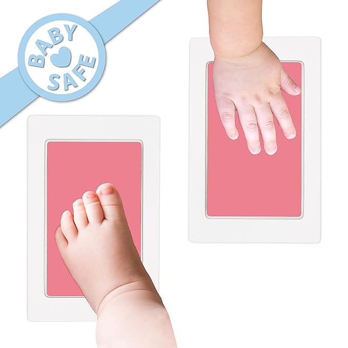 Large Clean Touch Ink Pad for Baby Handprints and Footprints – Inkless Infant - Image 8
