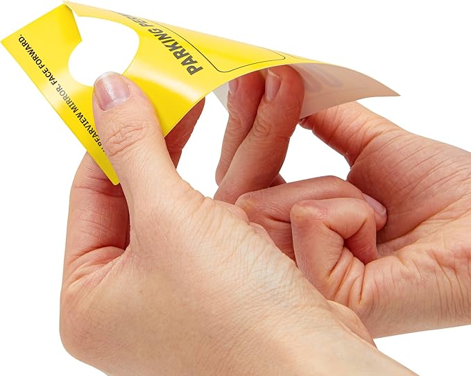 Juvale Rectangular Parking Permit Hang Tags - Image 5