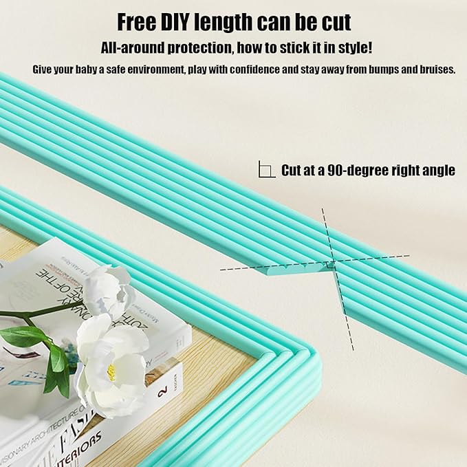 Edge Protector for Baby, Corner Protector for Baby, Soft Foam Furniture Edge - Image 2