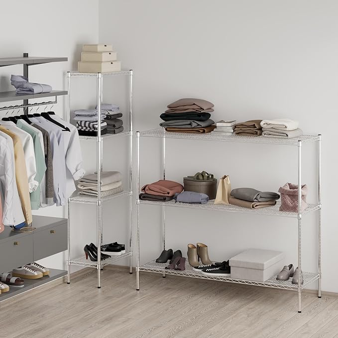 Regal Altair 21" Deep x 60" Wide x 54" Height Wire Shelving Kit | 3-Tier | NSF - Image 7