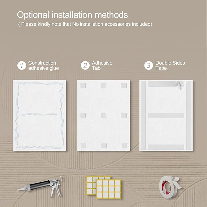 UMIACOUSTICS 8 Pcs 0.7Inch Thick Art Acoustic Panels, Total 47.2” x 31.5” - Image 7