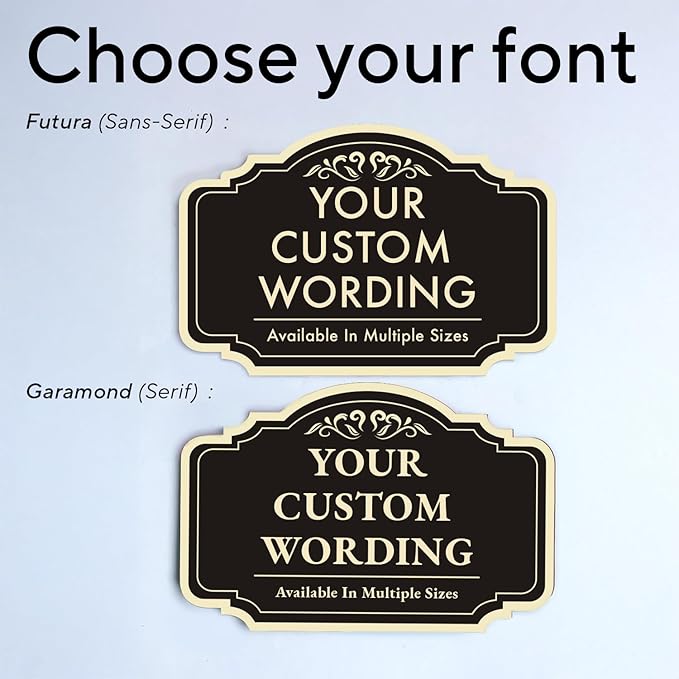 Custom Decorative Metal Signs, Personalized Aluminum, Custom Driveway, - Image 9