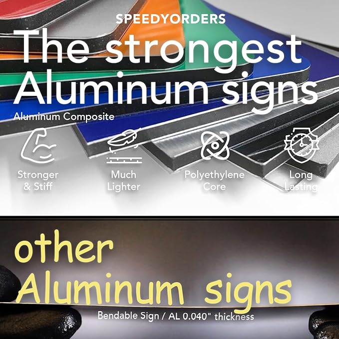 Custom Metal Signs, Personalized Aluminum, Customized Safety, Business Signs - Image 2