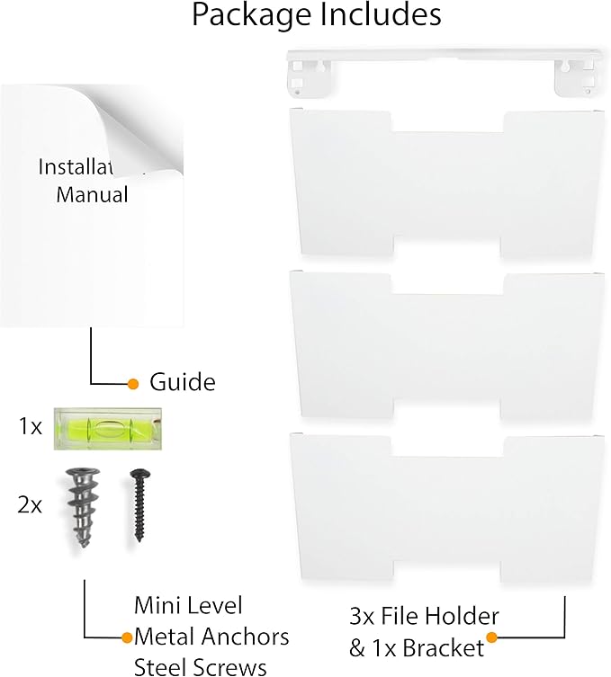 Wallniture Lisbon Wall File Holder Organizer - Image 8