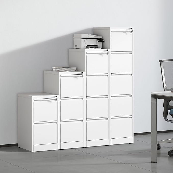 OPTYMIRA 3 Drawer File Cabinet - Image 2