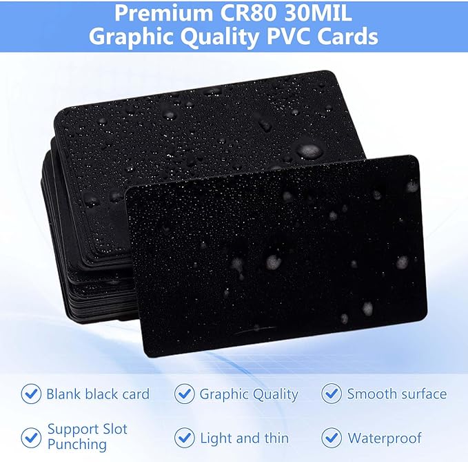 55 Pack - Premium Blank PVC Cards - Image 5