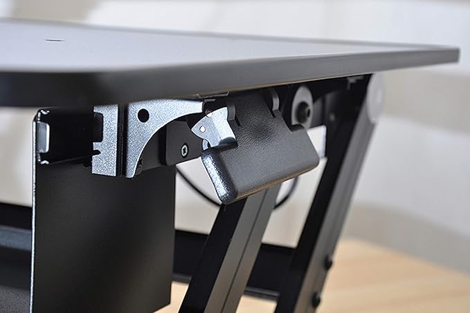 Rocelco 37.5" Deluxe Height Adjustable Standing Desk Converter - Image 5