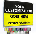 Custom Outdoor Metal Signs, Personalized Aluminum Signs, Customized Safety Signs by SpeedyOrders
