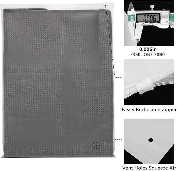 Svaldo Swimsuit Bags Storage, Frosted Zipper Bags - Image 7