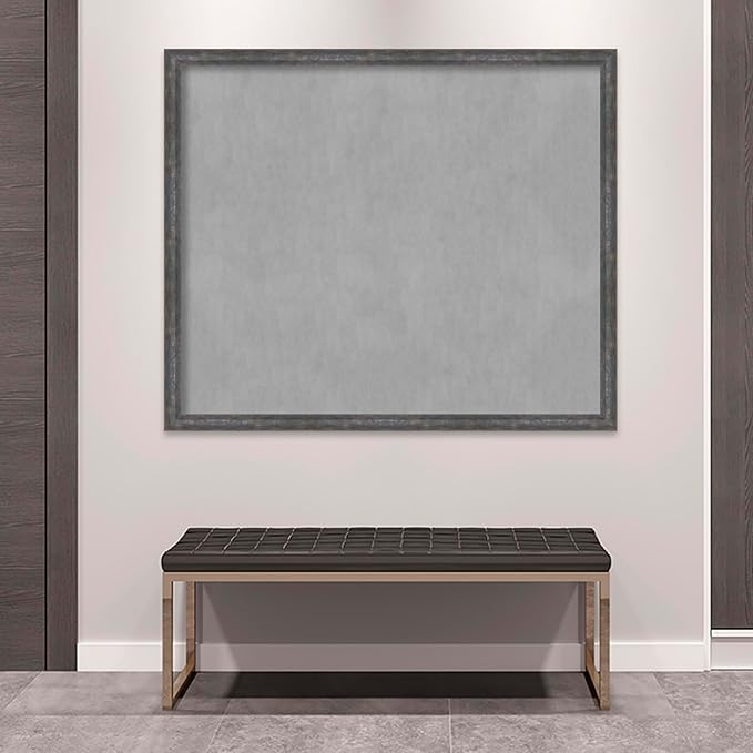 Amanti Art Grey Framed Magnetic Board 43x51 Oversize Vision Board - Image 5