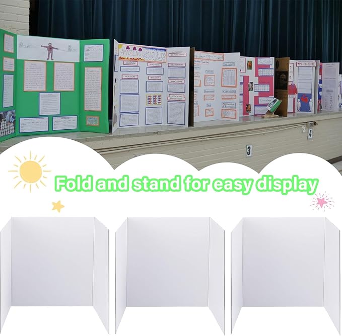 Trifold Poster Board, School Projects, Event Displays, and Business - Image 3