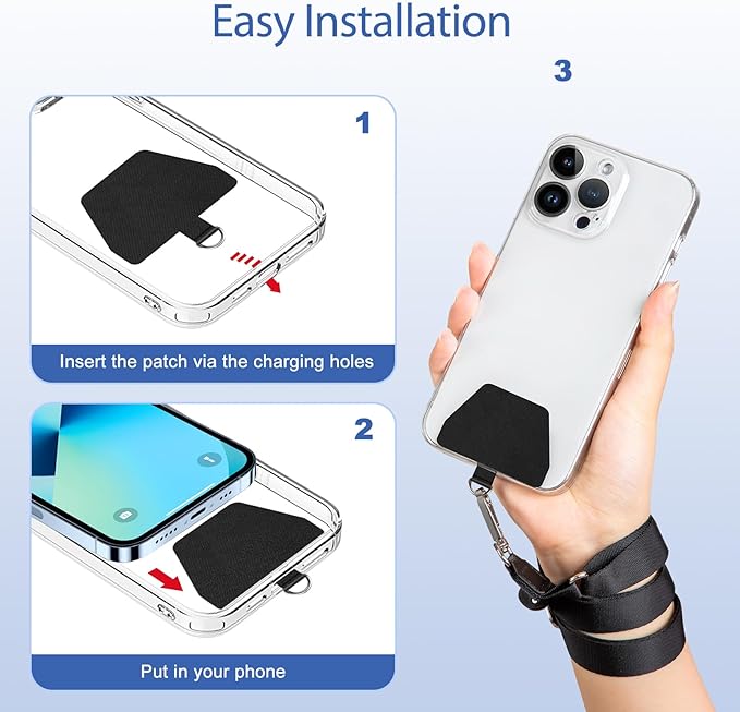 Doormoon Cell Phone Lanyard, Cellphone Lanyard Universal Adjustable Phone Neck - Image 5