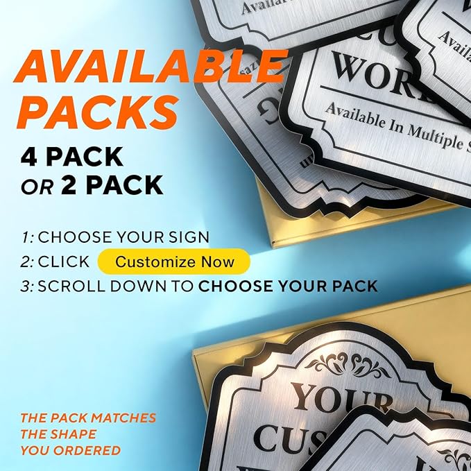 Custom Decorative Outdoor Signs, Personalized Aluminum, Custom Driveway - Image 4