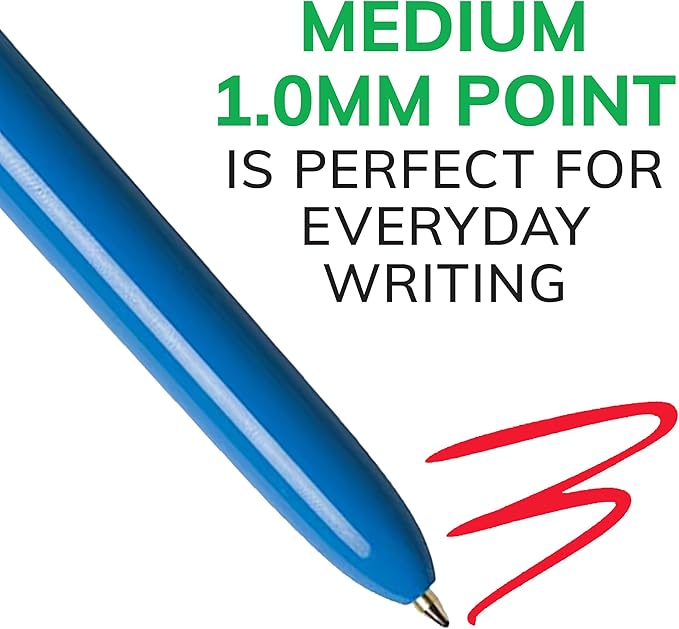 BIC 4-Color Retractable Ballpoint Pens - Image 4