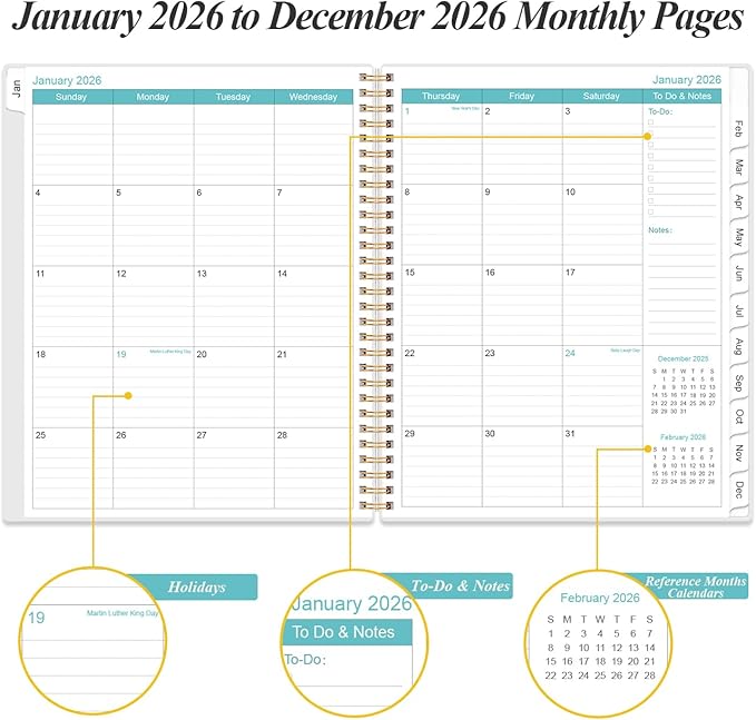2026 Planner - Planner 2026 from January 2026 to December 2026 - Image 4