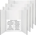 White Trifold Presentation Board 36" x 48" Self-Adhesive Science Subtitles by ENDAY