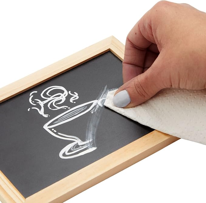 Juvale Wood-Framed Mini Chalkboard Signs - Image 7