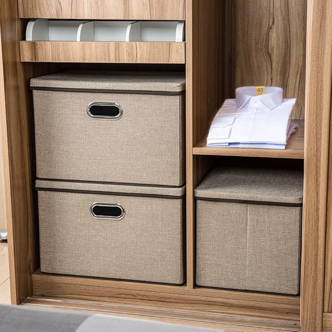 PRANDOM Extra Large Collapsible Storage Bins - Image 3
